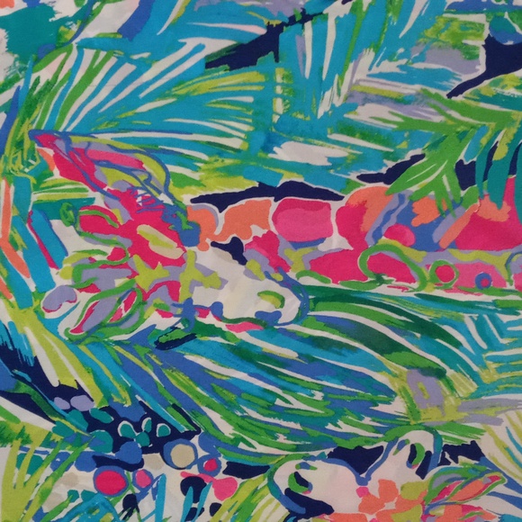 🦄VERY HTF Lilly Pulitzer🦄 - Atlin Silk Caftan - Picture 4 of 15